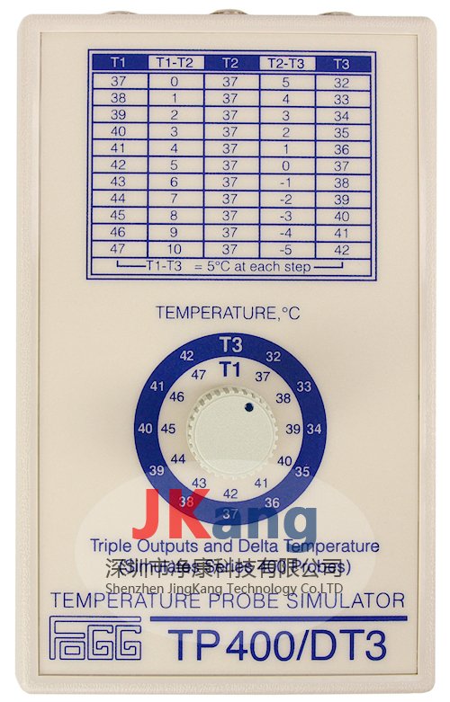 美国FOGG TP400/DT3温度探针模拟器,YSI 400系列温度探头模拟器