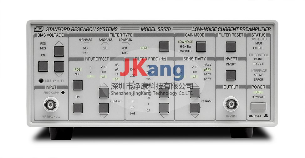 SR570前置放大器,低噪声电流前置放大器SR570