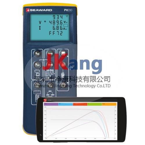 英国SEAWARD PV200 I-V测试仪,PV200太阳能光伏检测仪,PV200辐照度分析仪