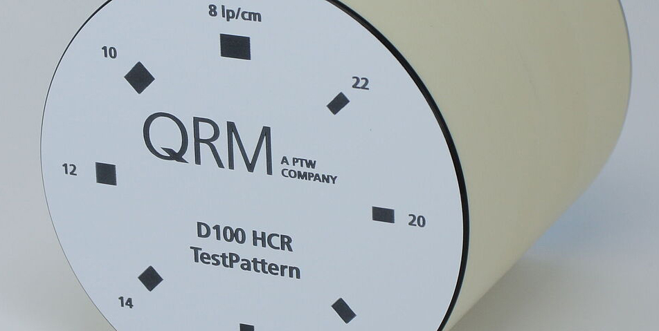 QRM D100 HCR TestPattern 高对比度分辨率仿真模体,D100 HCR分辨率模体