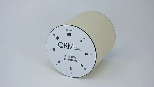 QRM D100 HCR TestPattern 高对比度分辨率仿真模体,D100 HCR分辨率模体