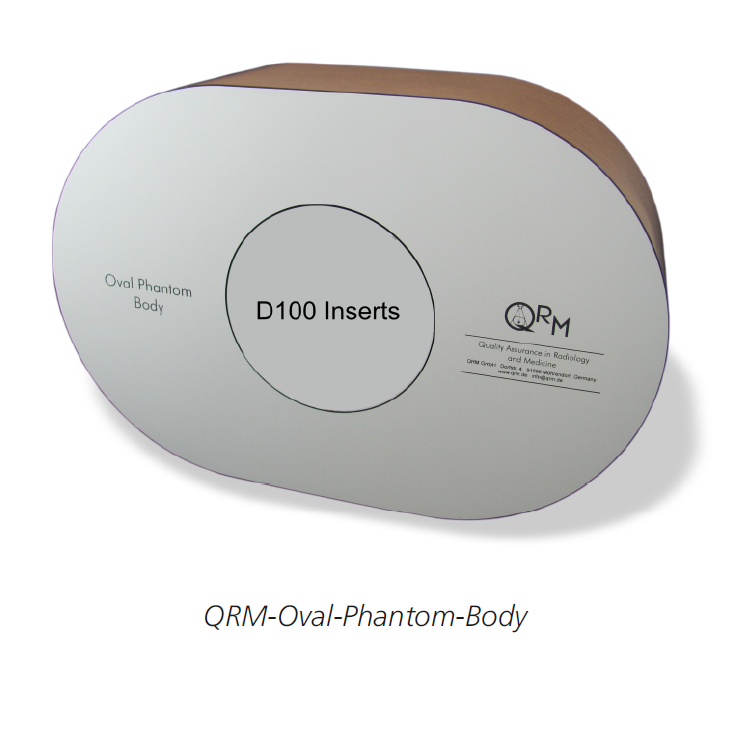 QRM-Oval-Phantom-Body CT/CBCT测试模体,Oval Body 椭圆形半身模体