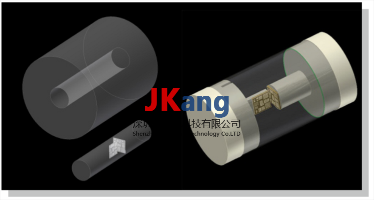 QRM-MicroCT-Barpattern-Phantom resin,air分辨率测试卡