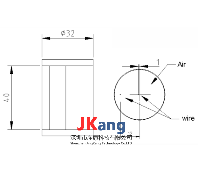 Micro-CT Wire Phantom微型 CT 线体模,QRM-MicroCT-Wire平面空间分辨率模体