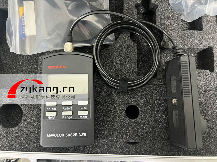 MAVOLUX 5032 B高精度照度计,MAVOLUX 5032 C USB照度计实物图