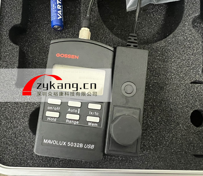 MAVOLUX 5032 B高精度照度计,MAVOLUX 5032 C USB照度计实物图